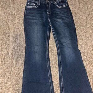 Women's Navy and Blue Jeans